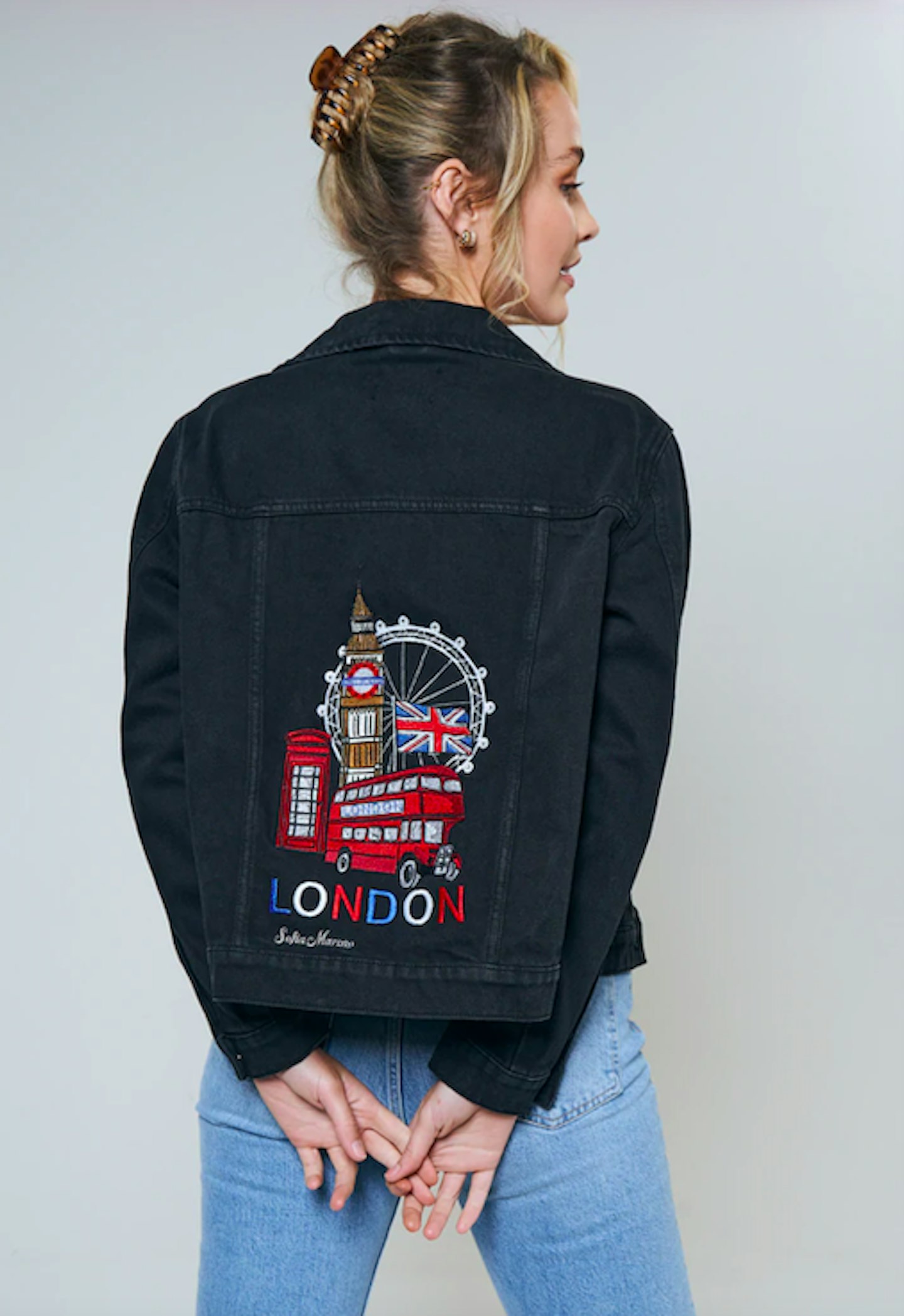 Embroidered Denim Jacket