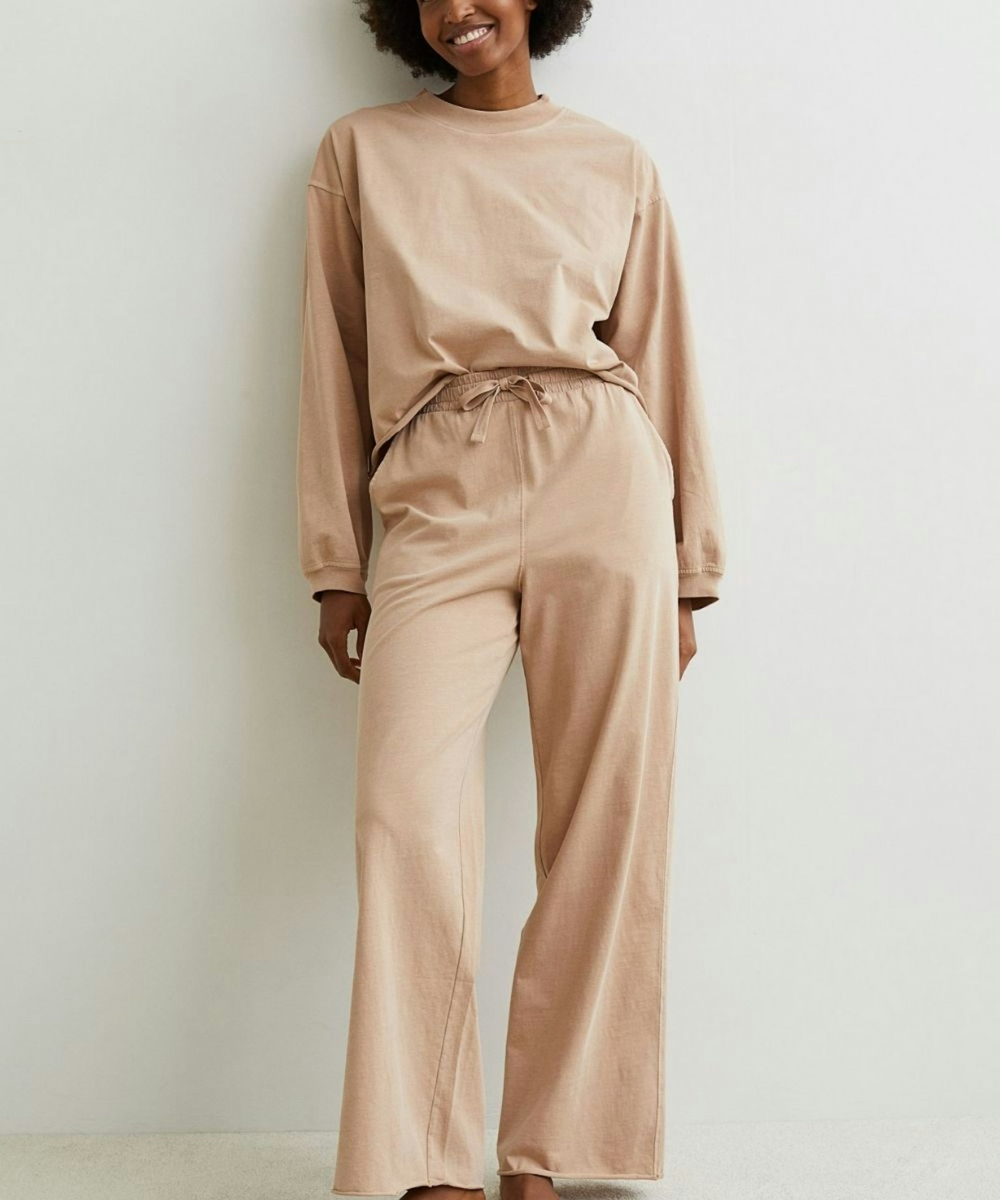 H&M Cotton Jersey Trousers
