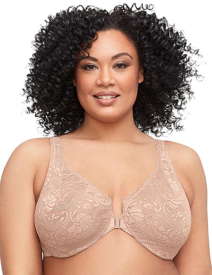 Low fastening online bra