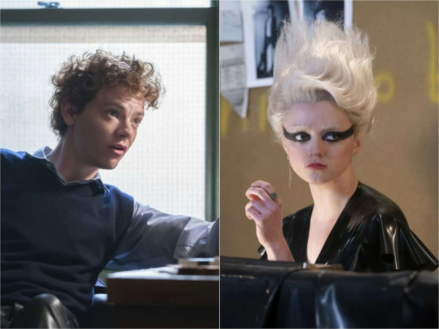 Anya Taylor-Joy and Thomas Brodie-Sangster face off in The Queen's