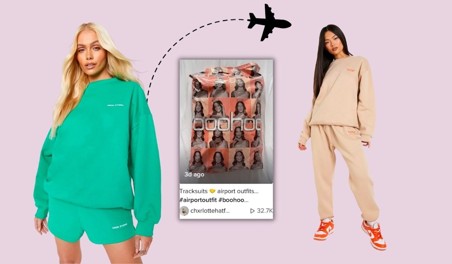 Boohoo Airport Tracksuits: Where To Shop The Viral Loungewear Sets