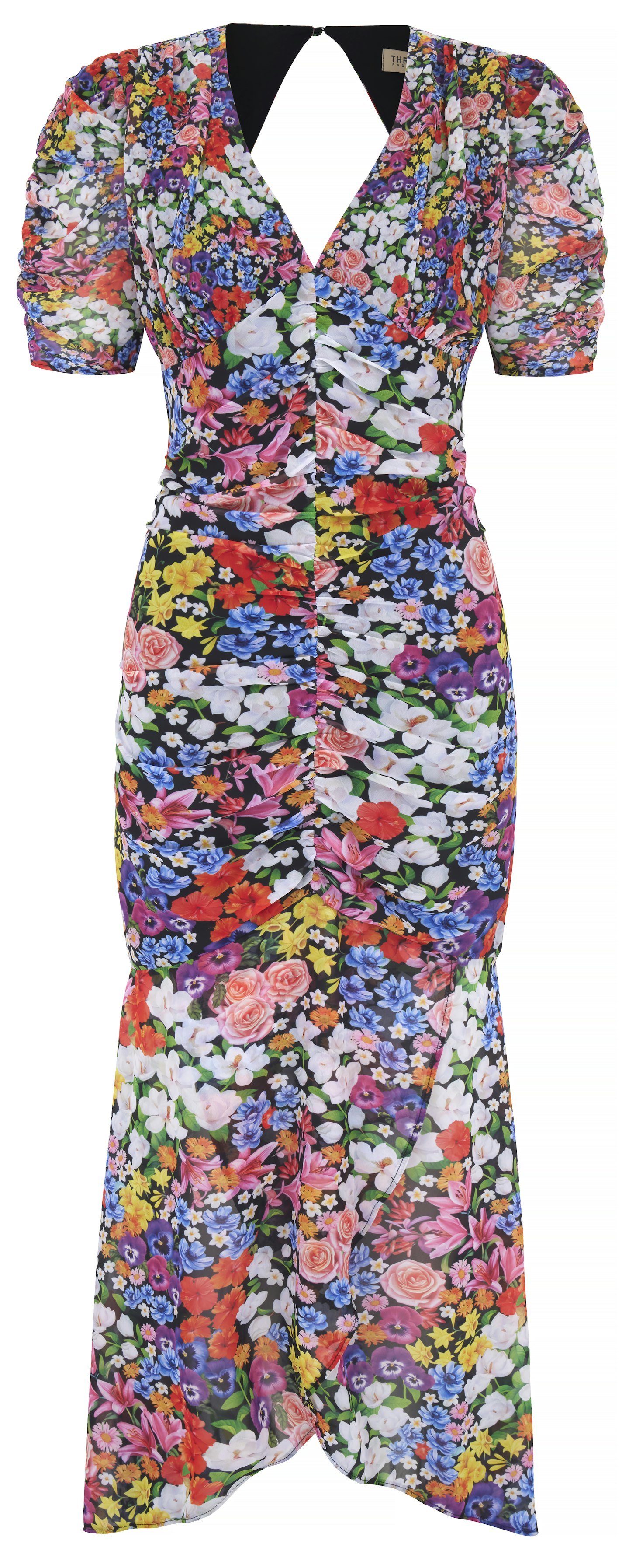 Tuesday - Mary Katrantzou x Lipsy London, Ruched Maxi Dress, £58 lunchtime shop