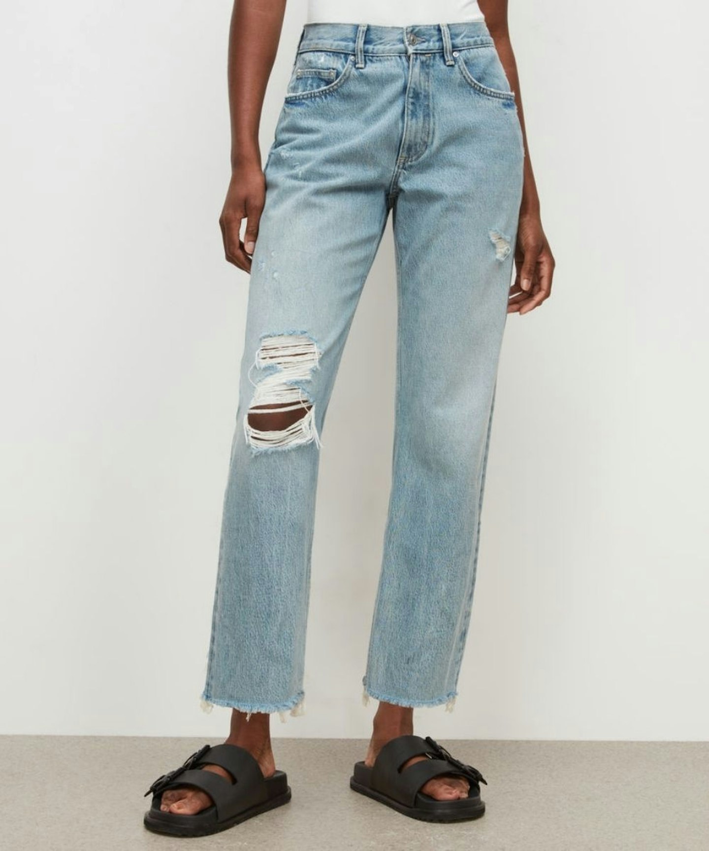 ALL SAINTS April High-Rise Straight Boys Jeans, £119