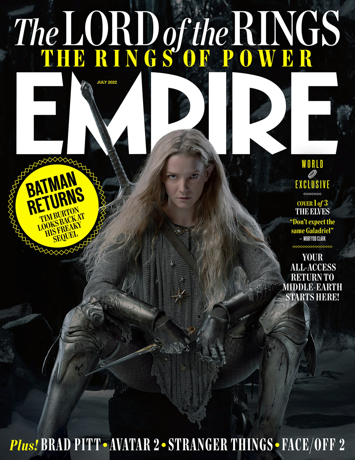 Empire – July 2022 – The Lord Of The Rings: The Rings Of Power – Cover 1