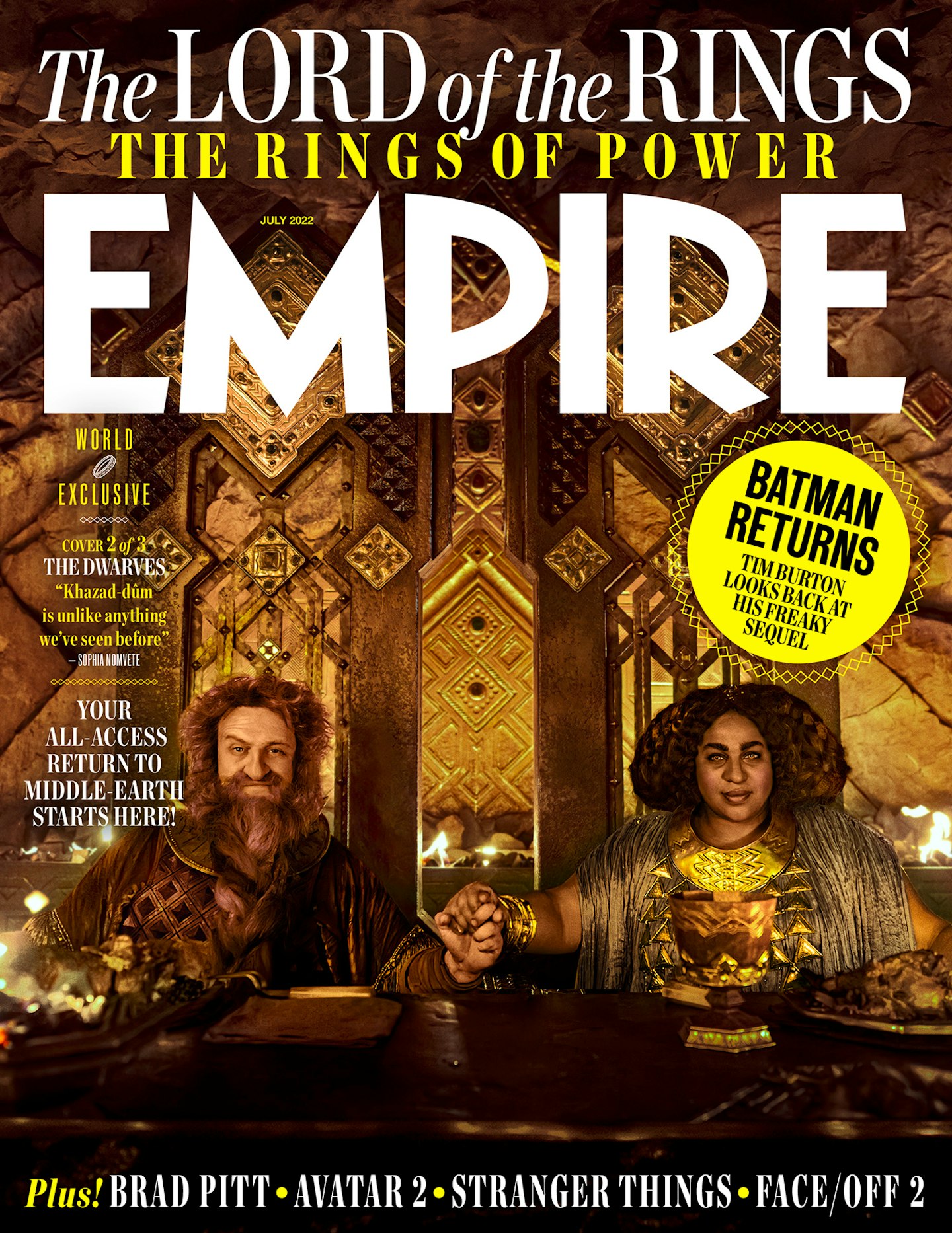 Empire – July 2022 – The Lord Of The Rings: The Rings Of Power – Cover 2