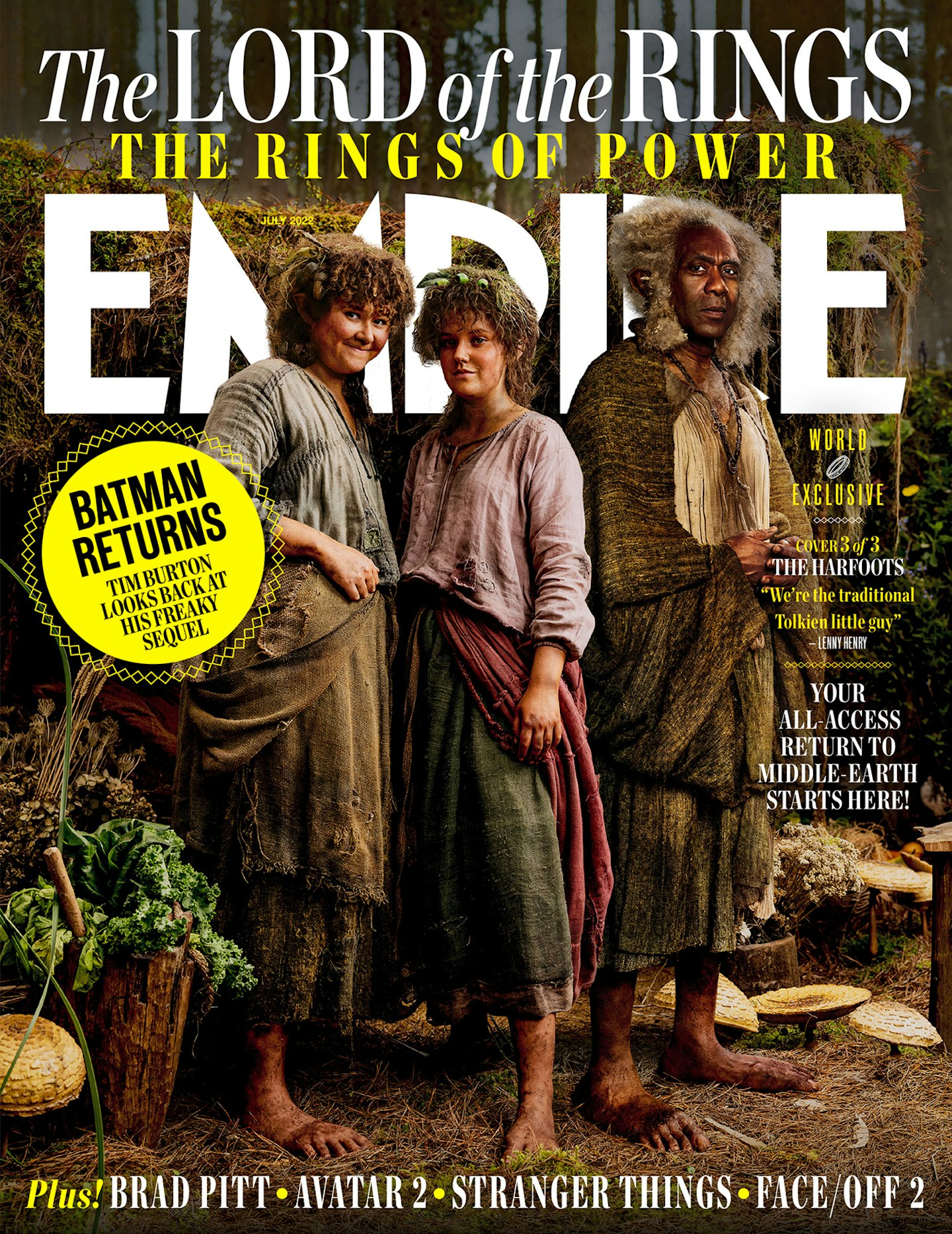 Empire – July 2022 – The Lord Of The Rings: The Rings Of Power – Cover 3