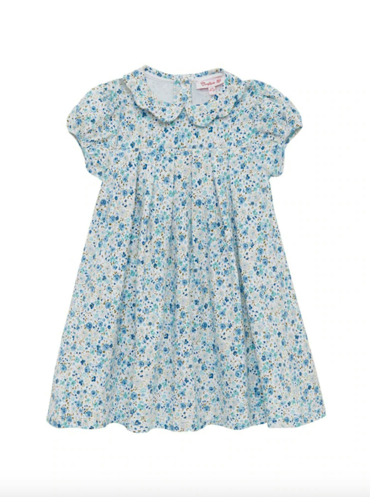 Confiture, Summer Blue Floral Mabel Jersey Dress, WAS £48 NOW £29