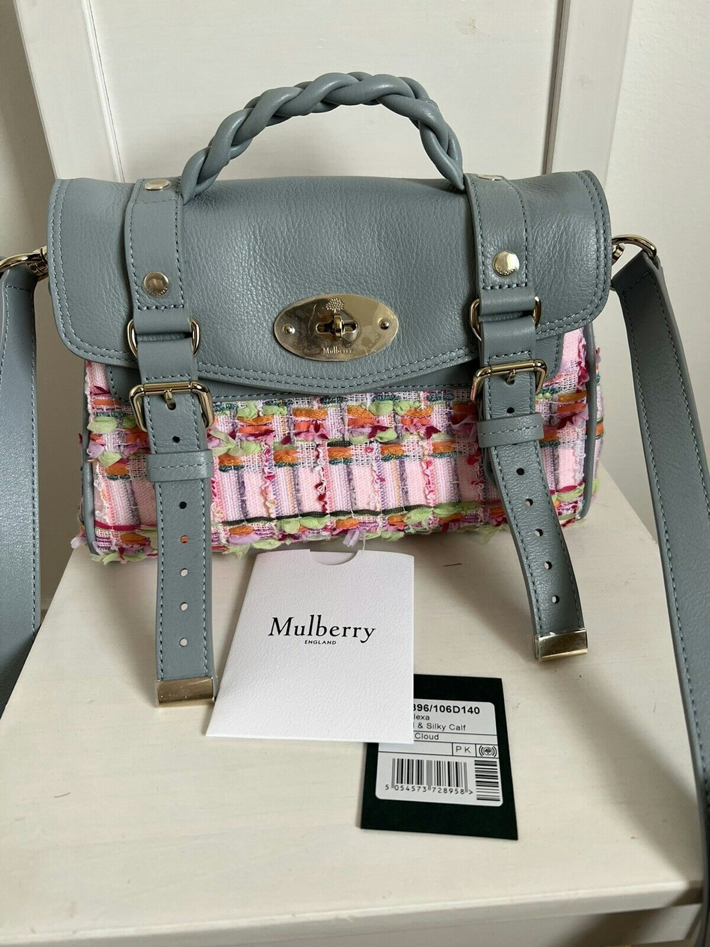 Mulberry, Mini Alexa Bag in Tweed, £575