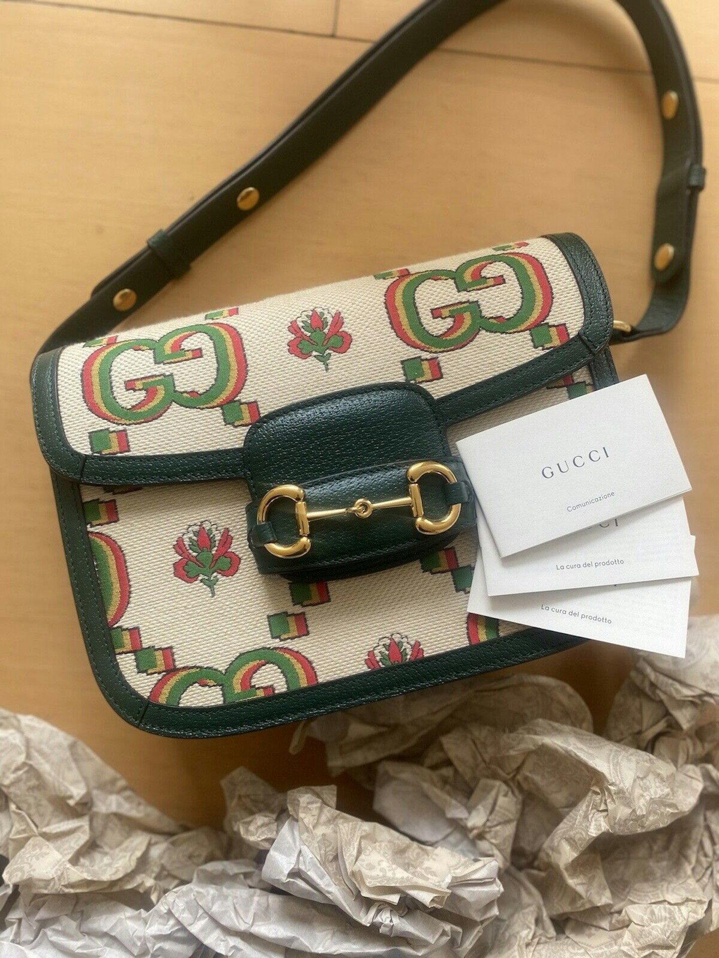 Gucci 1955 Horsebit Satchel Bag, £650