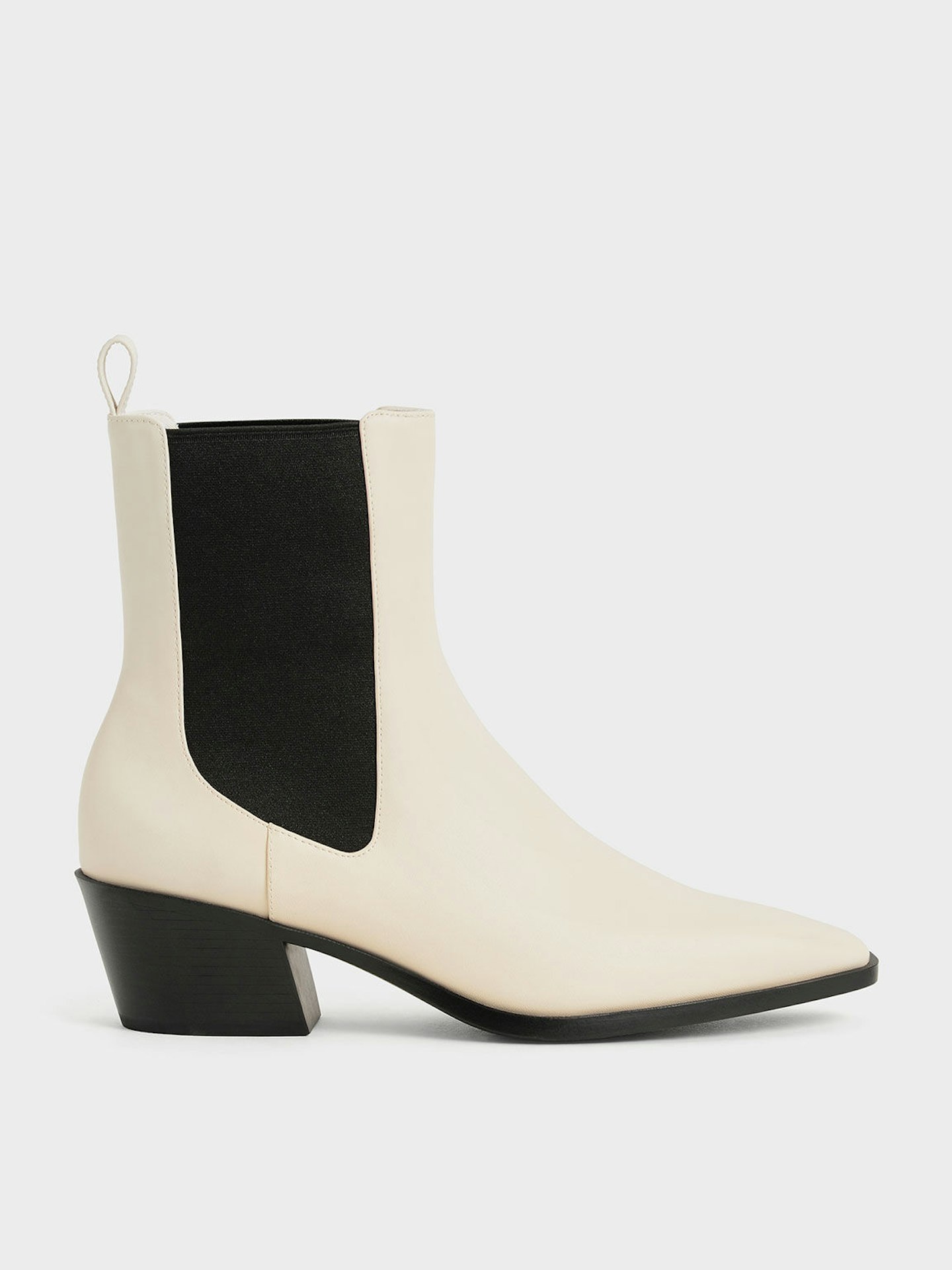 Sienna Miller Charles and Keith boots  Slanted Heel Chelsea Boots, WAS £79 NOW £56