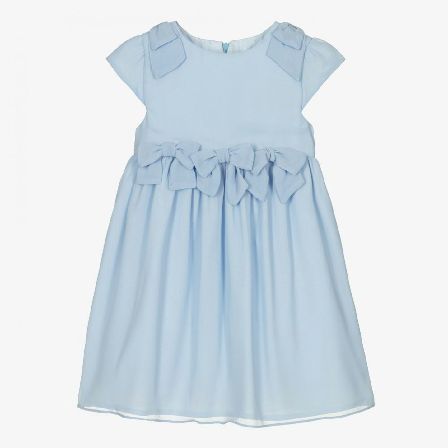Patachou, Girls Blue Chiffon Dress, £75