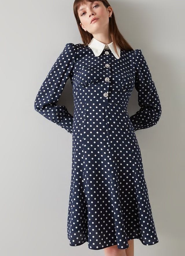 Zara Polka Dot Dress 2022