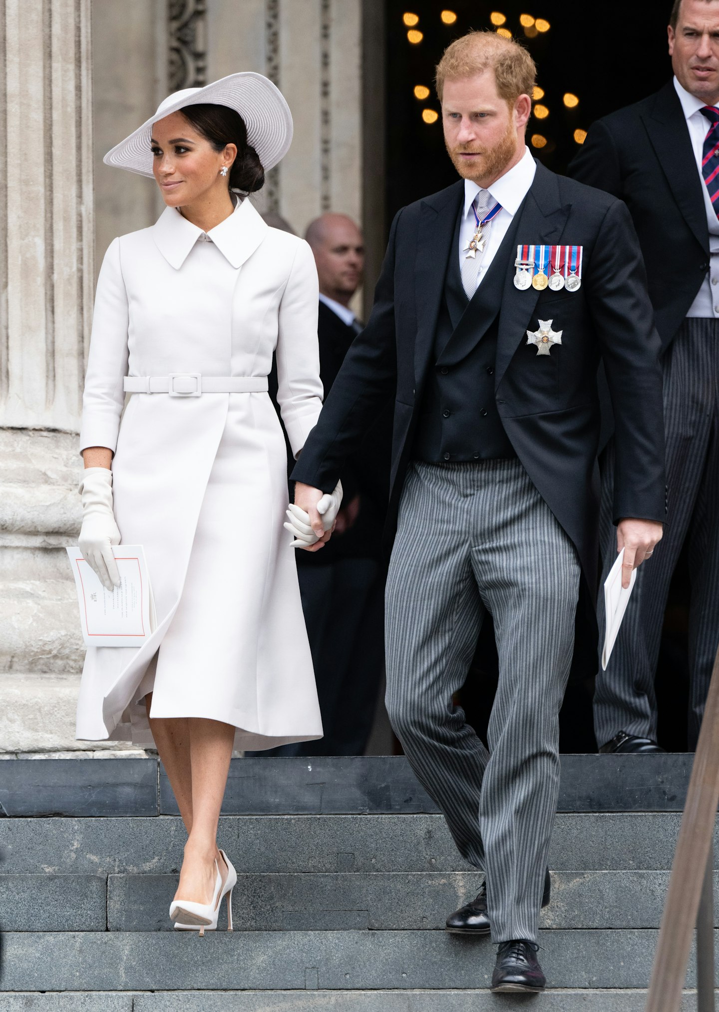 Meghan's outfit 'change'