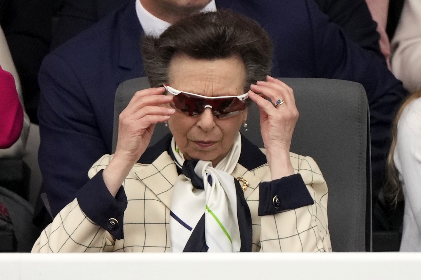 And finally... Is there any royal cooler than Princess Anne?