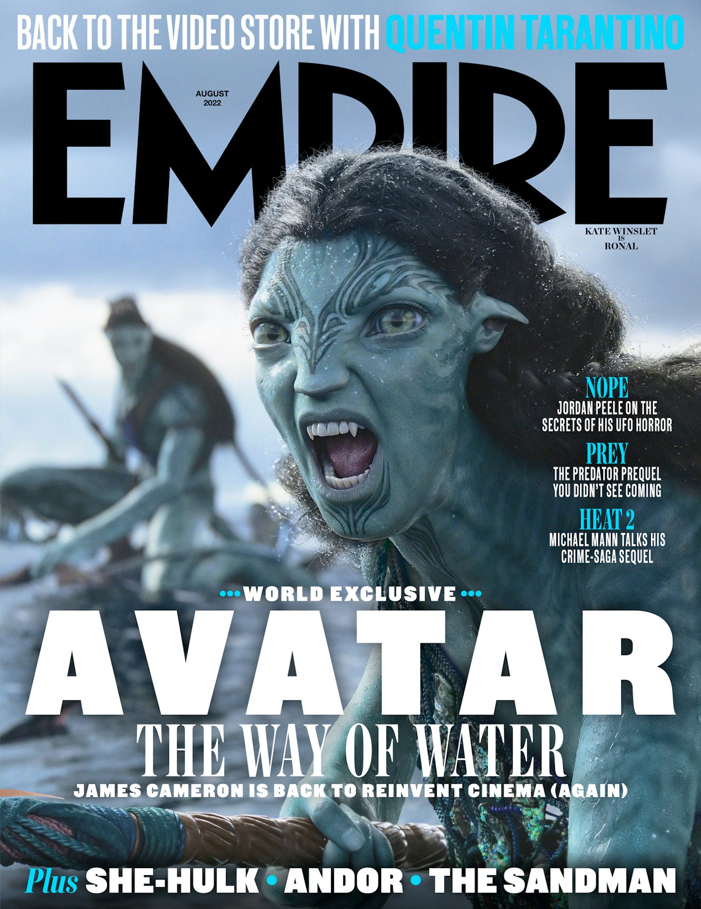 Empire August 2022 Newsstand Cover