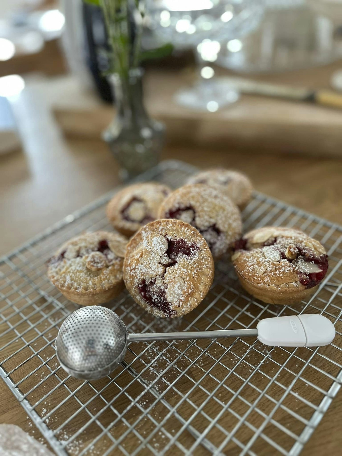 Almond tarts from a member of LandScape's Makes and Bakes facebook group