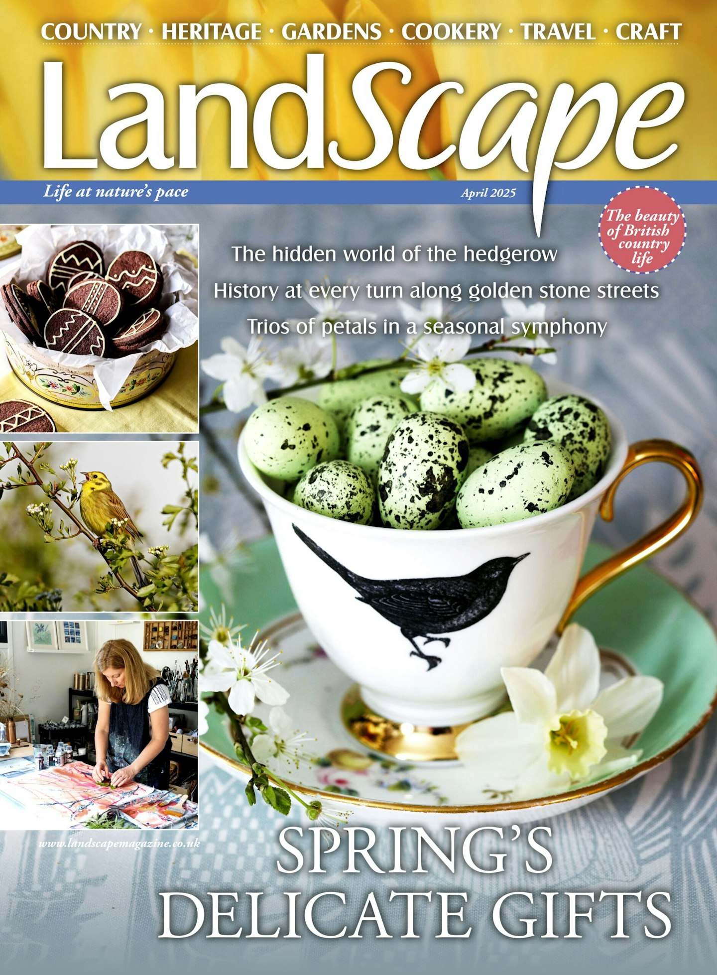 The April cover issue of LandScape magazine