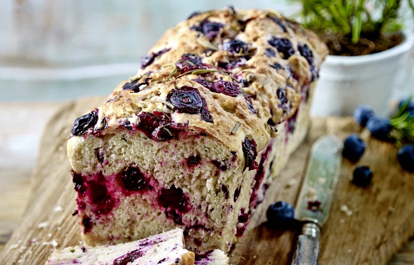 Blueberry and Rosemary Bread Recipe