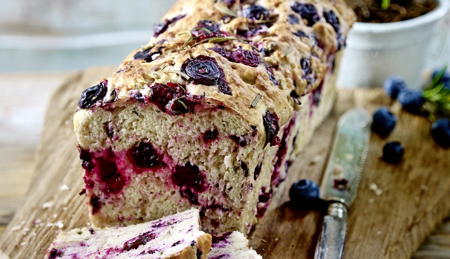 Blueberry and Rosemary Bread Summer Recipe