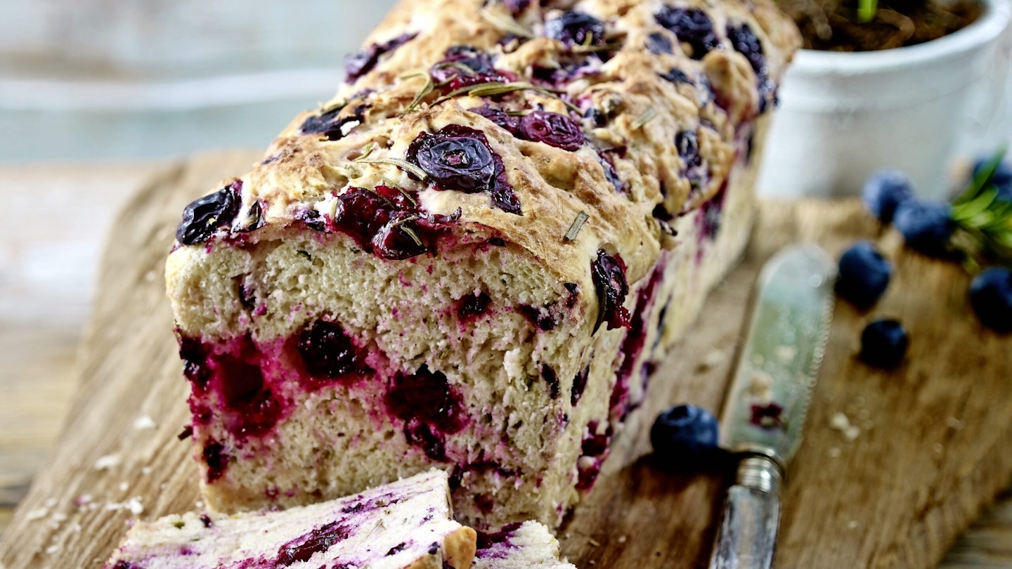 Blueberry and Rosemary Bread Summer Recipe