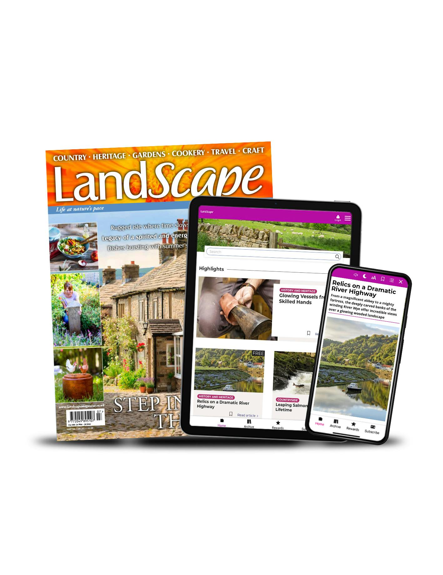 LandScape Magazine In The July Issue