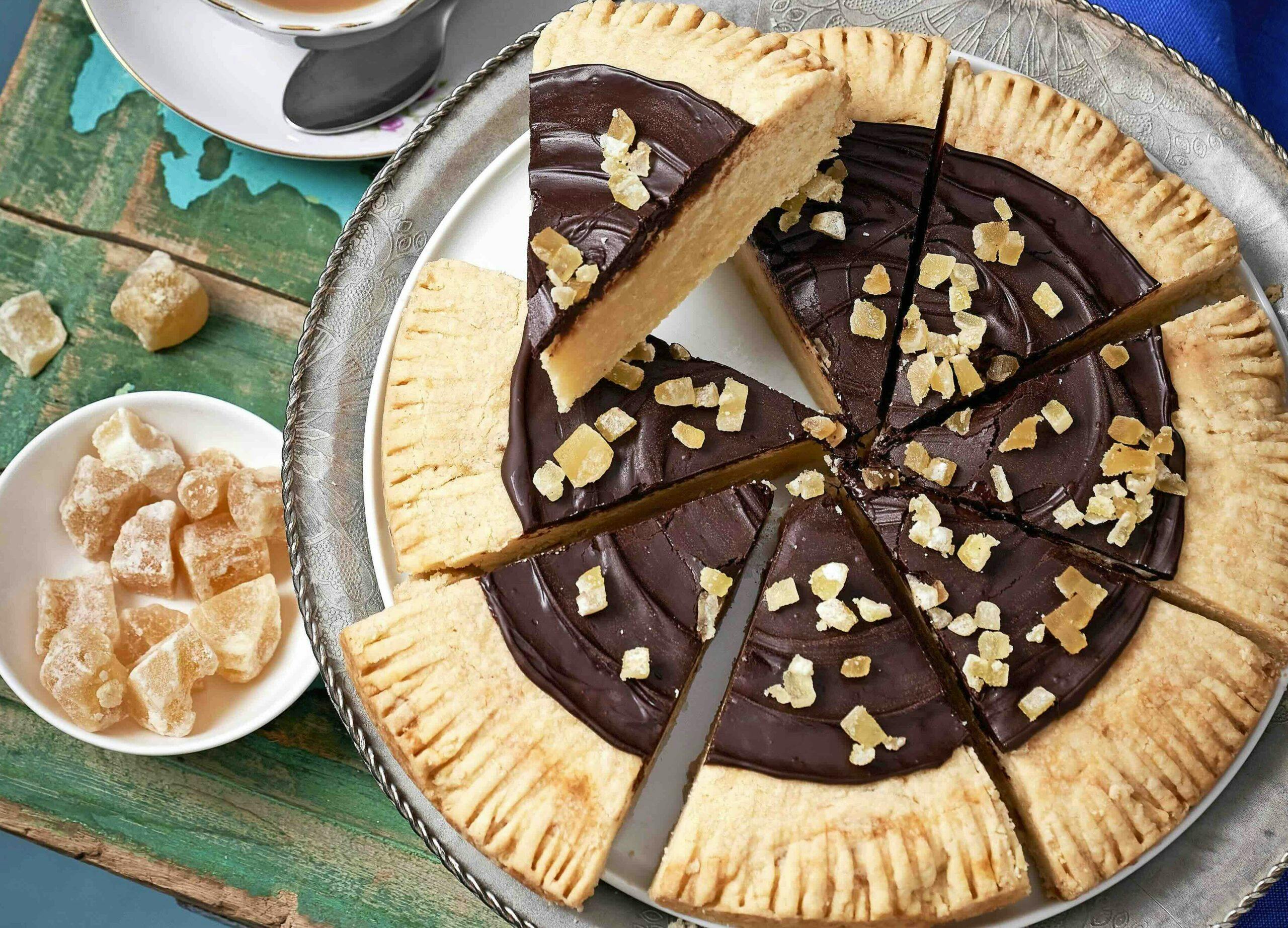 Whisky and ginger shortbread: Traditional Scottish biscuits with a modern twist