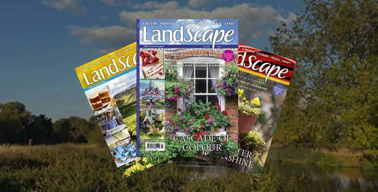 6 issues of landscape magazine for £19.99