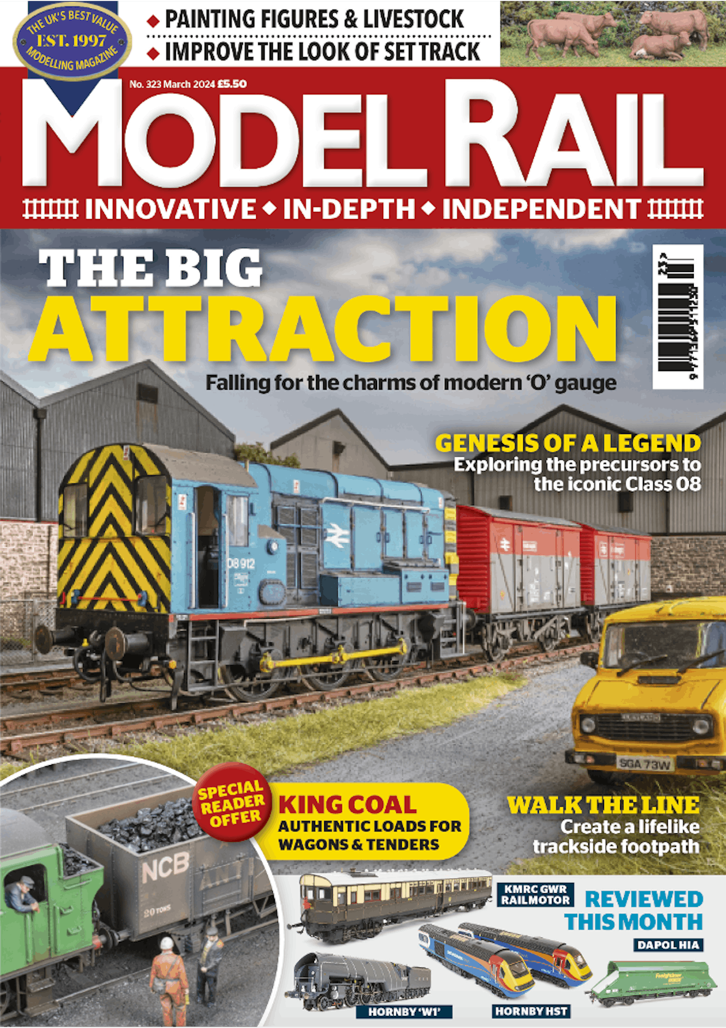 The cover of Model Rail issue 323