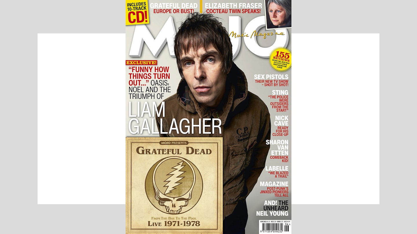 Cover of MOJO 343, featuring Liam Gallagher