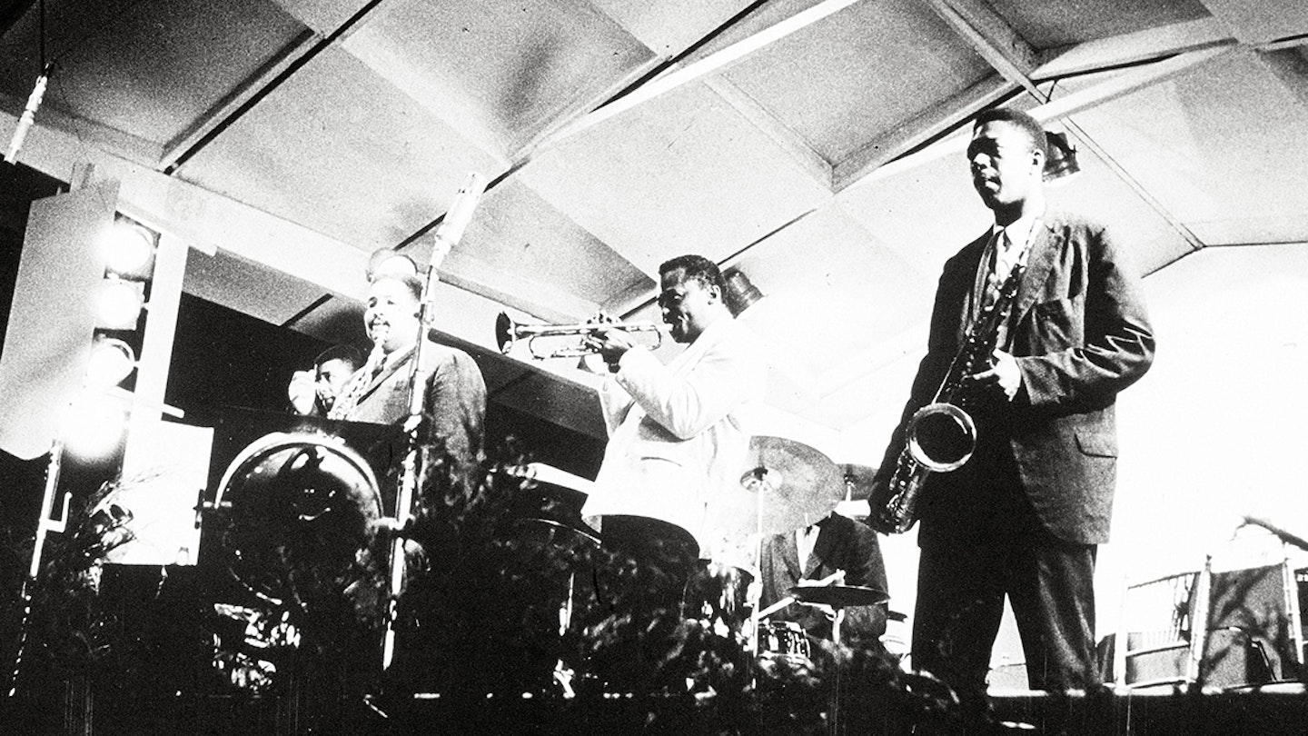 Miles Davies at Newport Jazz Festival 1958