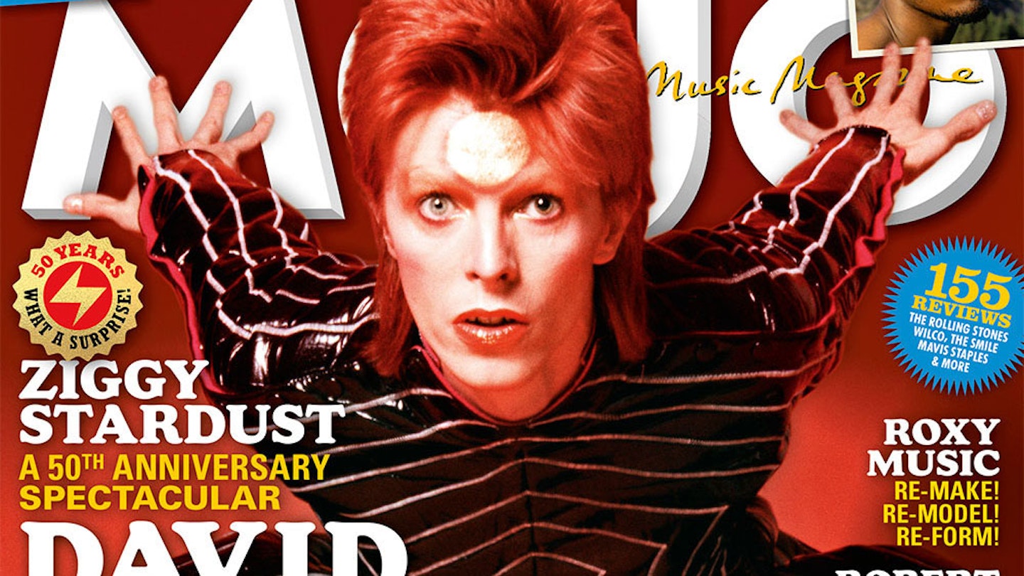 MOJO 344 cover, featuring Ziggy Stardust