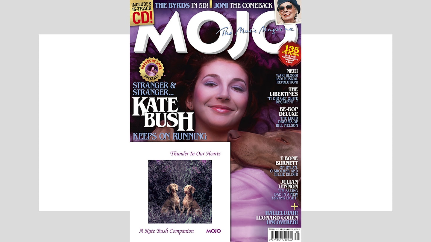 The cover of MOJO 347, featuring Kate Bush