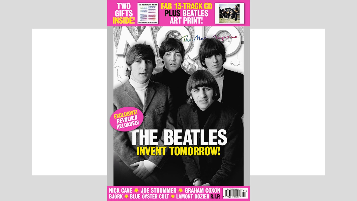 The cover of MOJO 348, featuring The Beatles