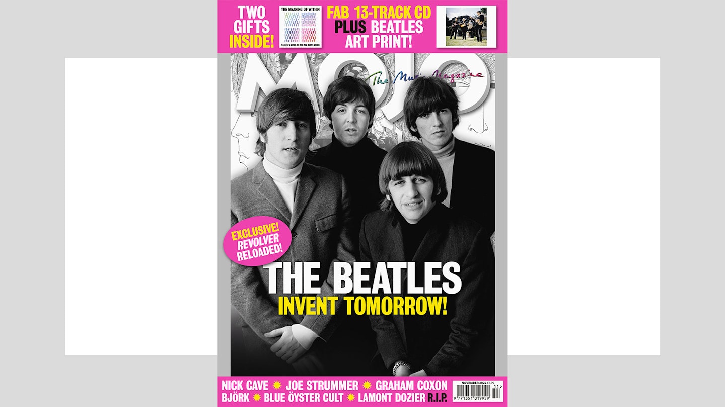 The cover of MOJO 348, featuring The Beatles