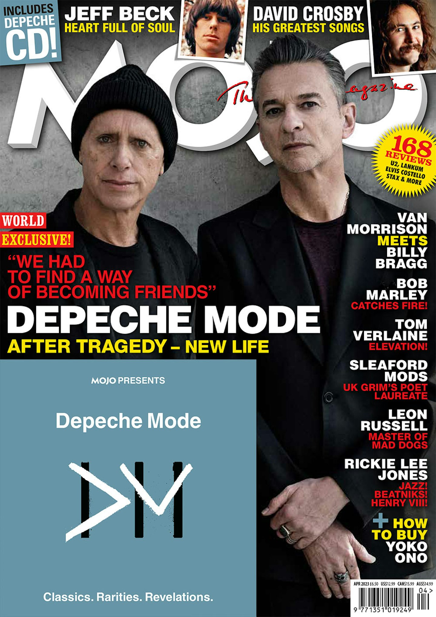 Depeche Mode Exclusive Interview In New MOJO Magazine