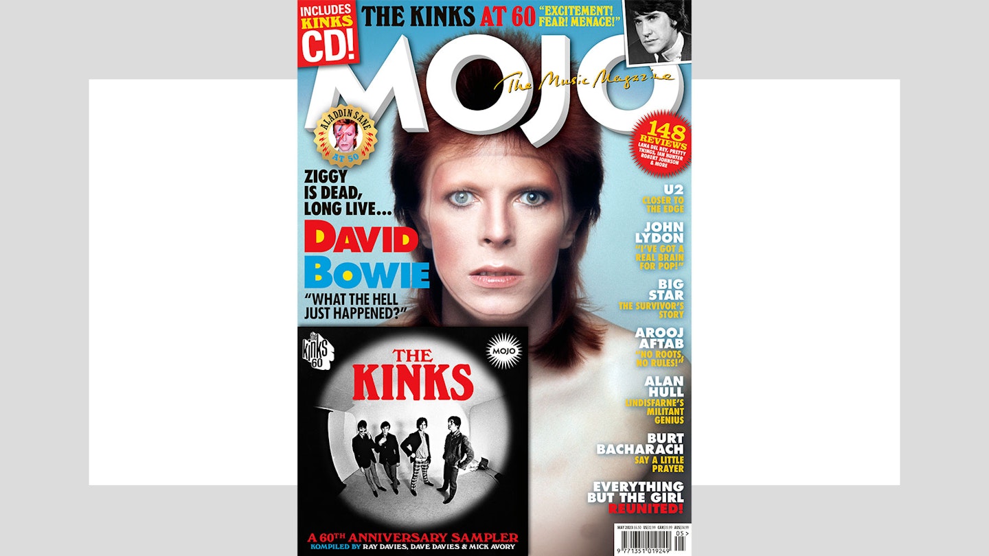 MOJO 354 cover, featuring David Bowie