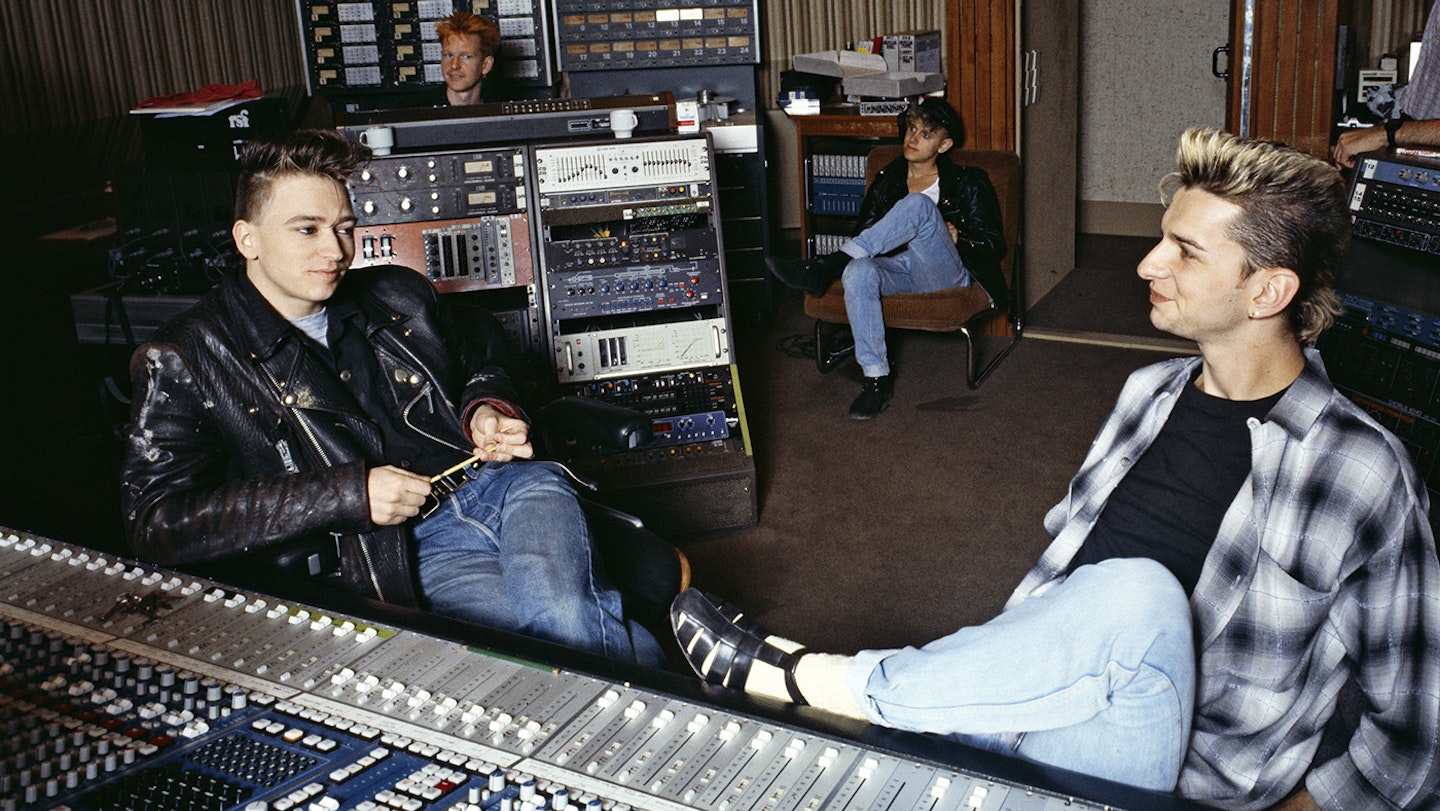 Depeche Mode in the studio 1984