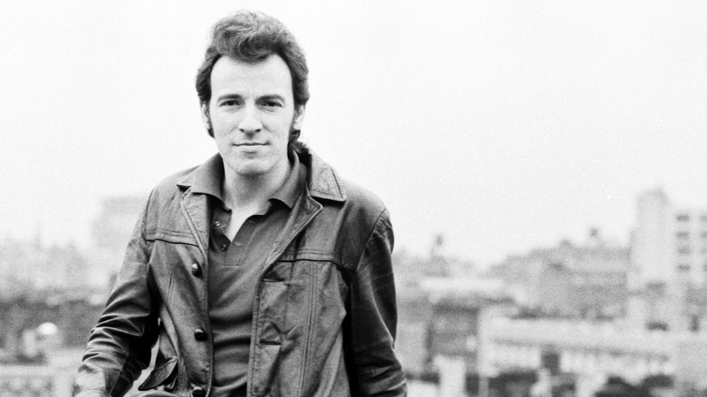 Bruce Springsteen; March 25, 1980 on the roof of the Power Station recording studio during sessions for the 1981 album The River in New York City