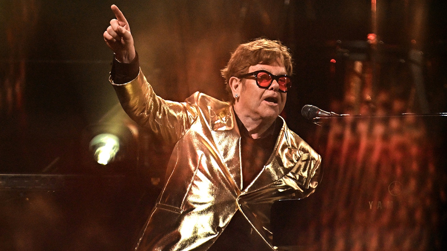 Elton John at Glastonbury 2023