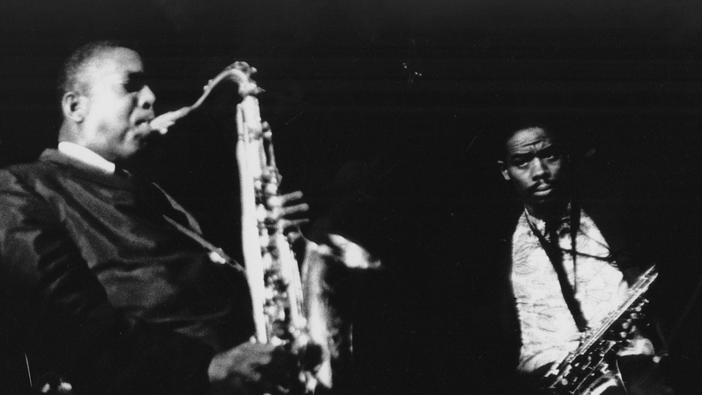 John Coltrane and Eric Doply at the Village Gate, New York 1961