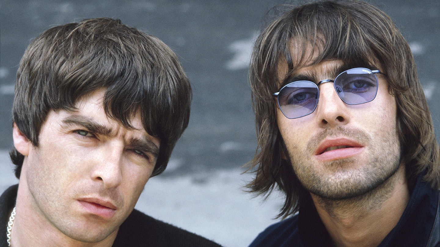 Noel And Liam Gallagher Birmingham 1996