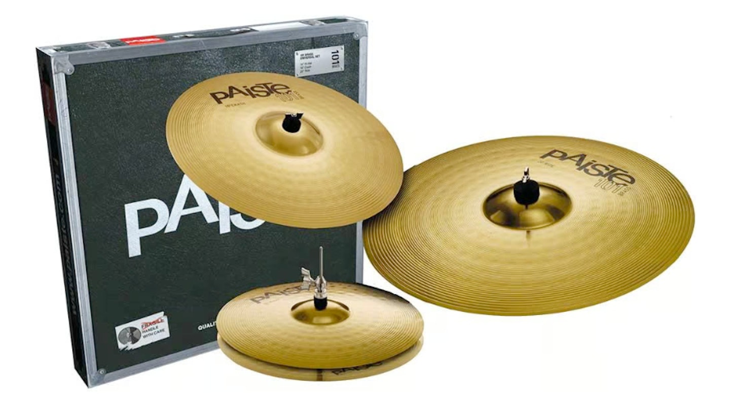 Paiste 101 Brass Universal Cymbal Set