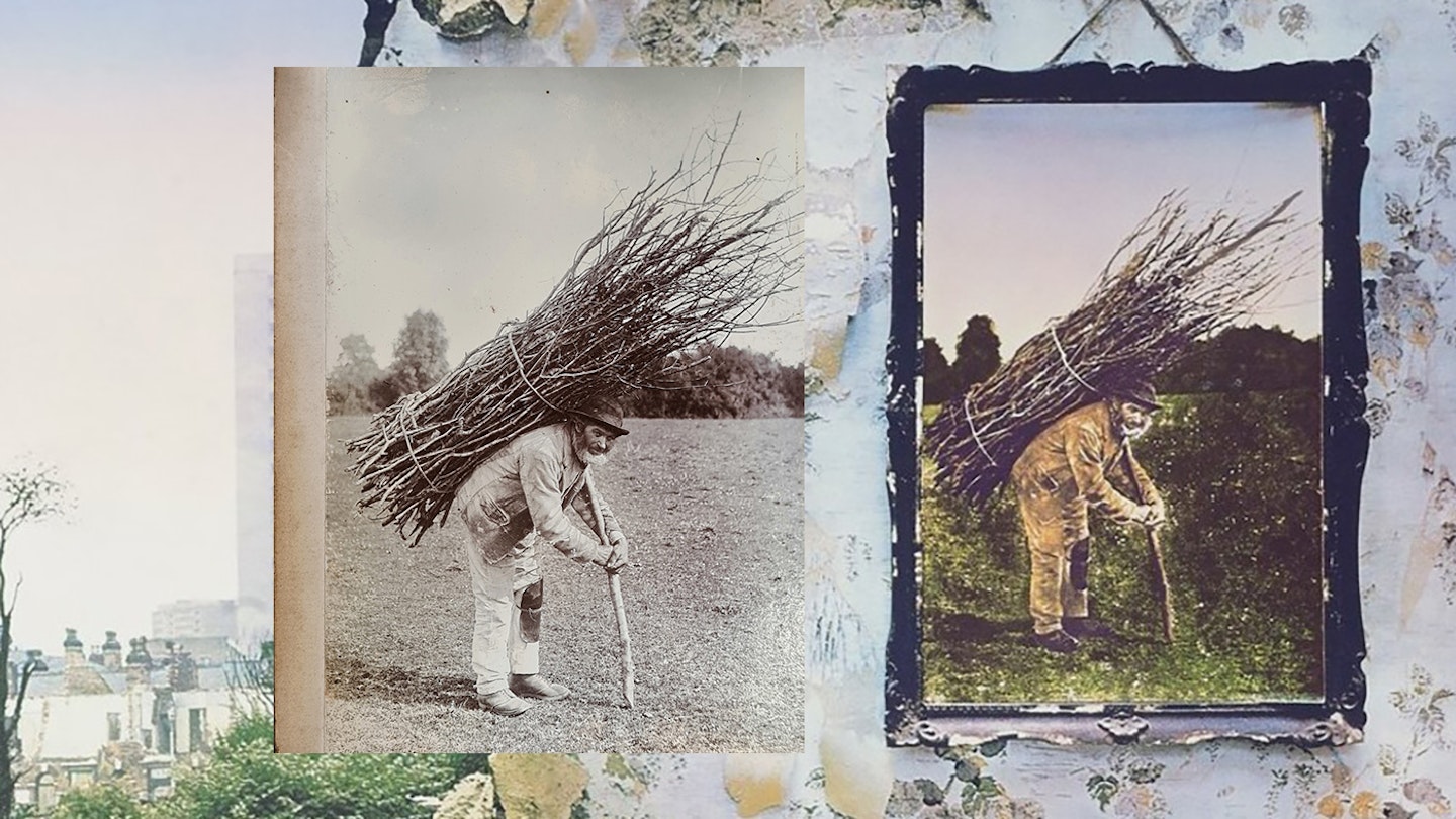LED ZEPPELIN IV COVER PICTURE LOT LONG WILTSHIRE FARMER