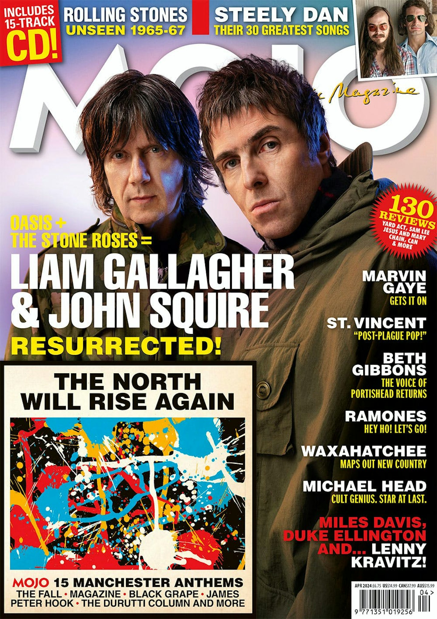 MOJO 365, with cover stars Liam Gallagher and John Squire