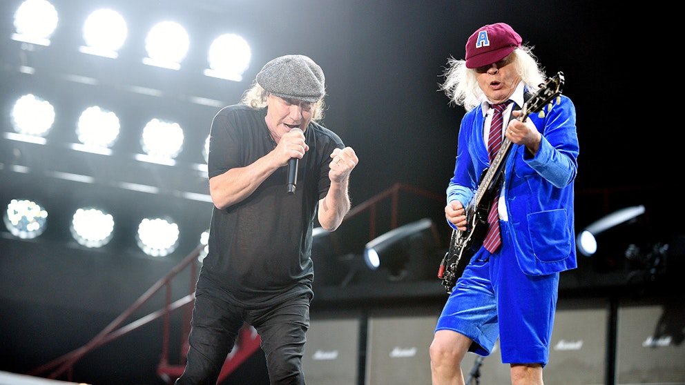 AC/DC Live Review Rock titans leave Wembley thunderstruck