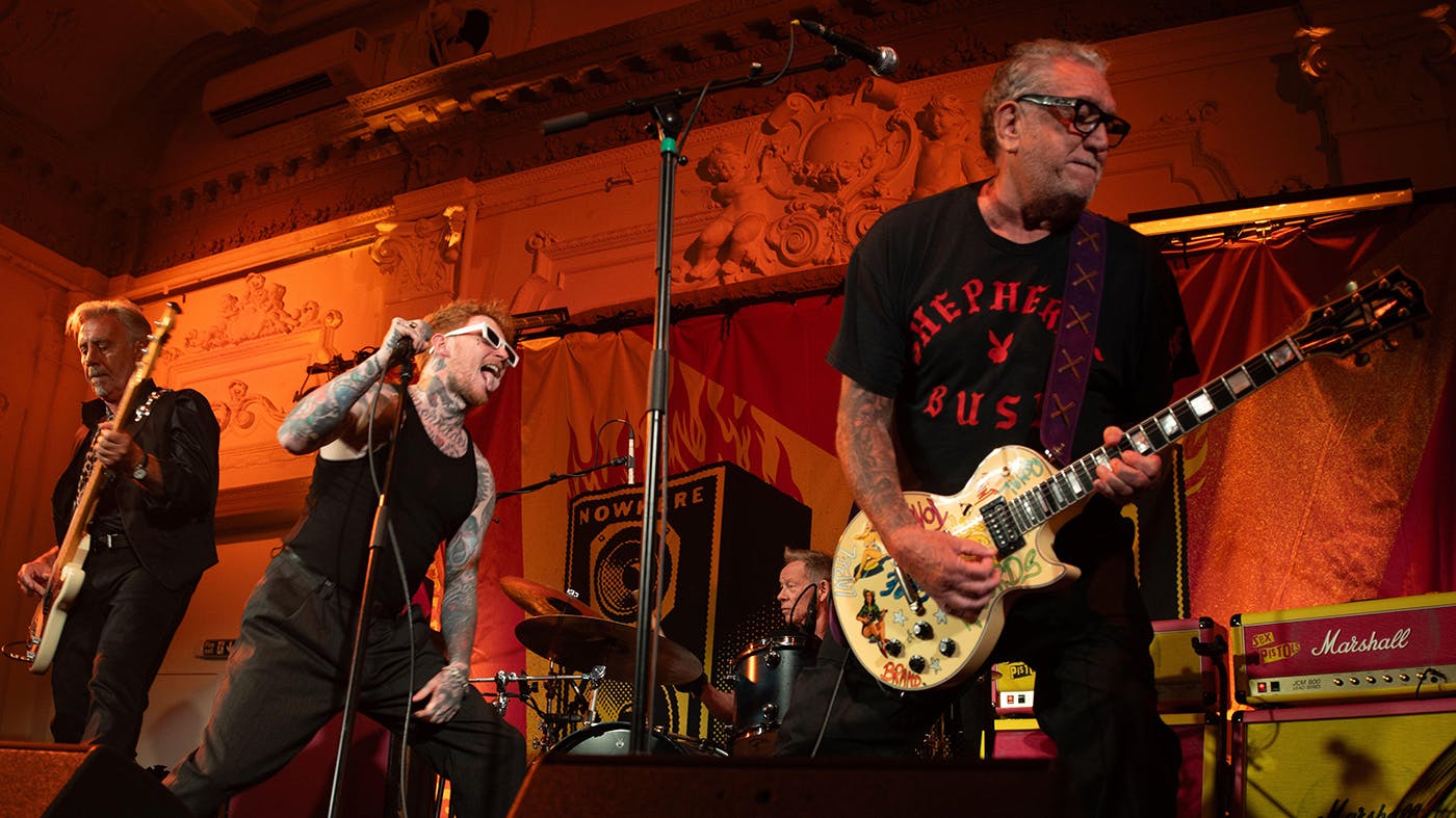 Sex Pistols And Frank Carter Review: Gallows frontman is Rotten to