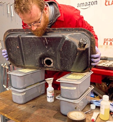 Restore a classic’s fuel tank Articles Practical Classics