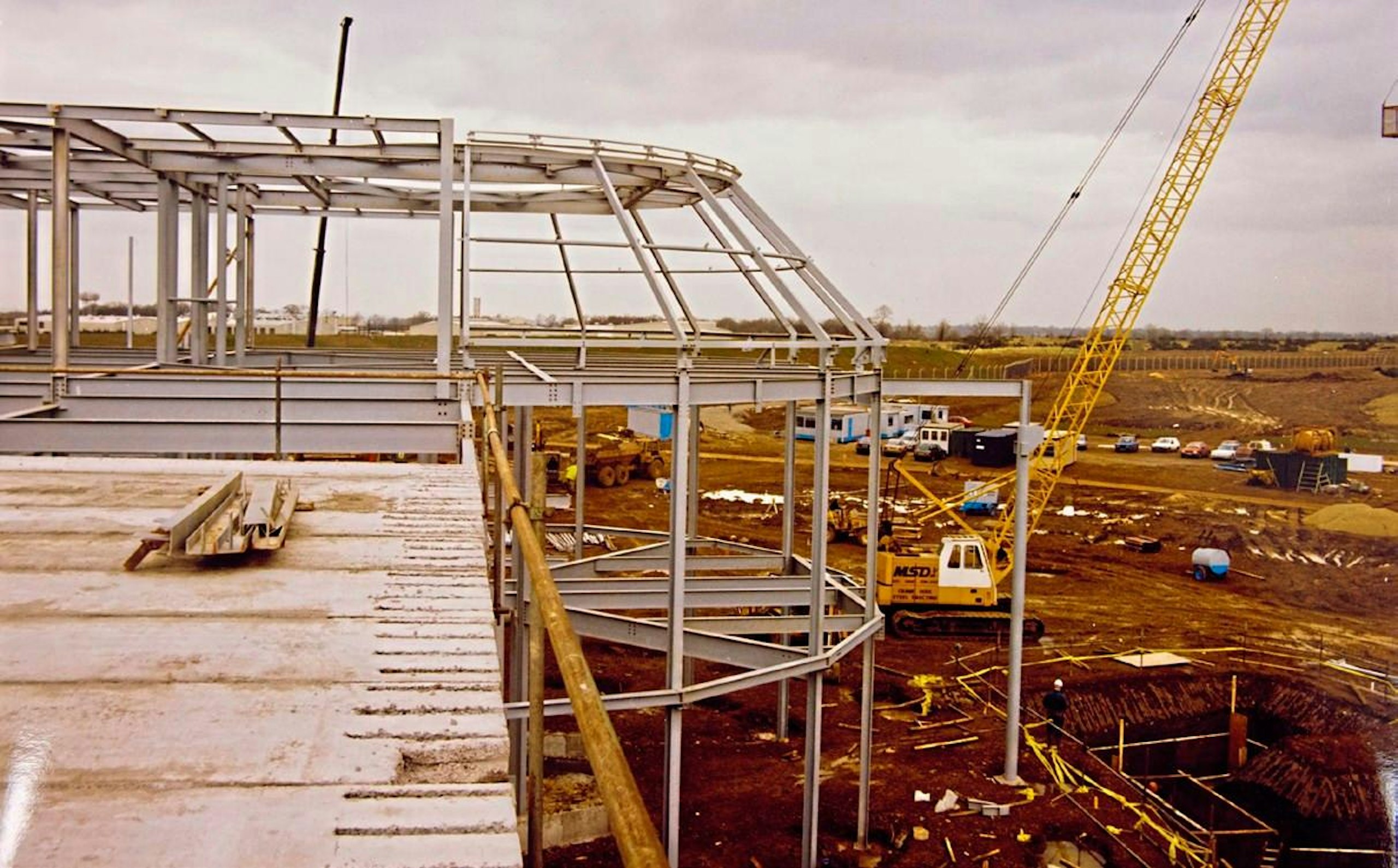 When it was being built