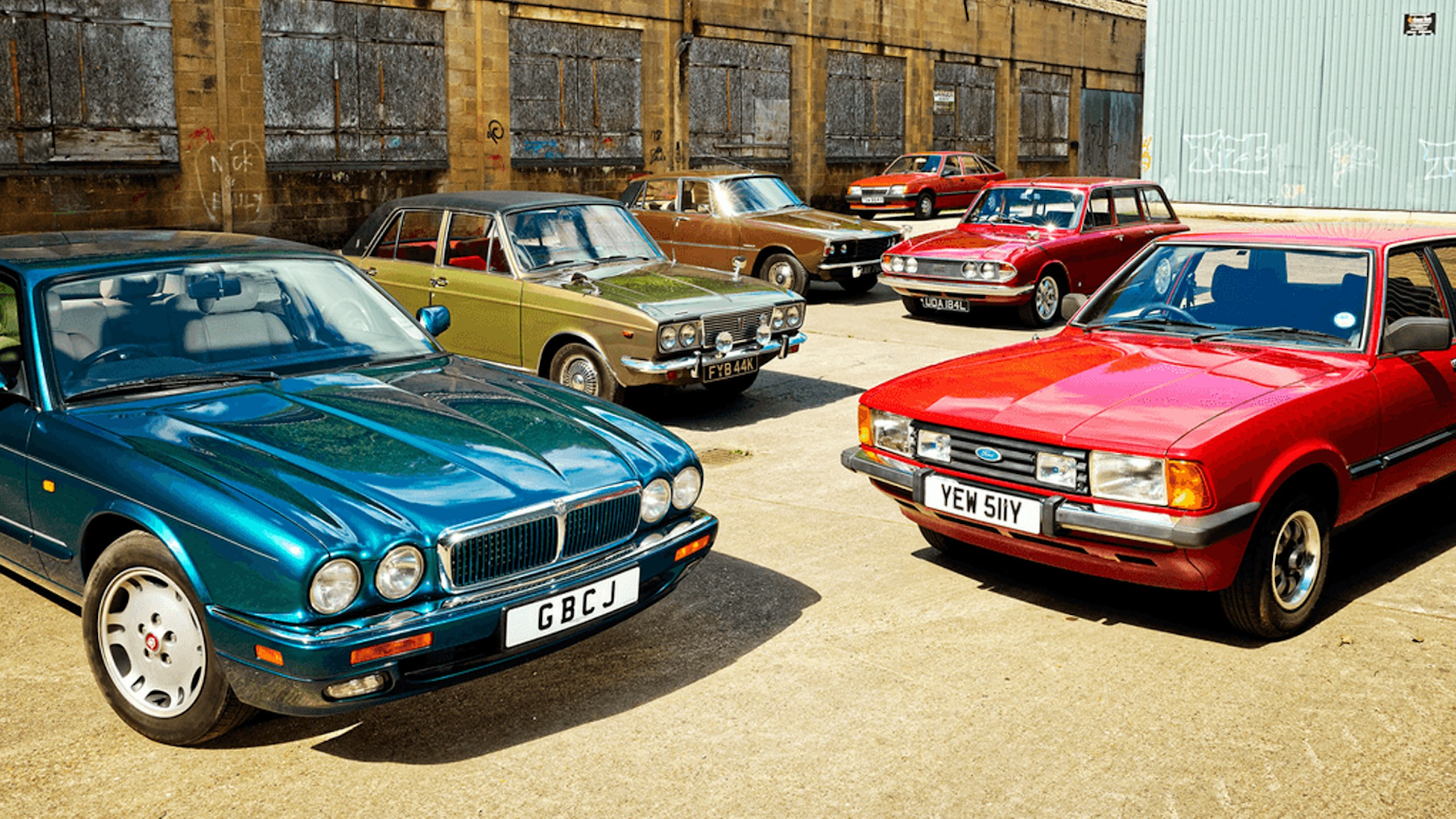 A collection of cars
