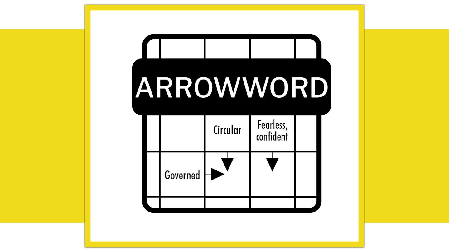 How to solve Arrowword puzzle image